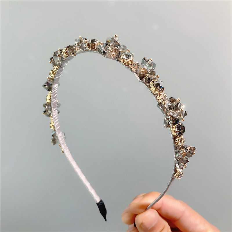 Wholesale Crystal Rhinestone Flower Hair Bands